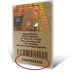 nuevo sello de garantia